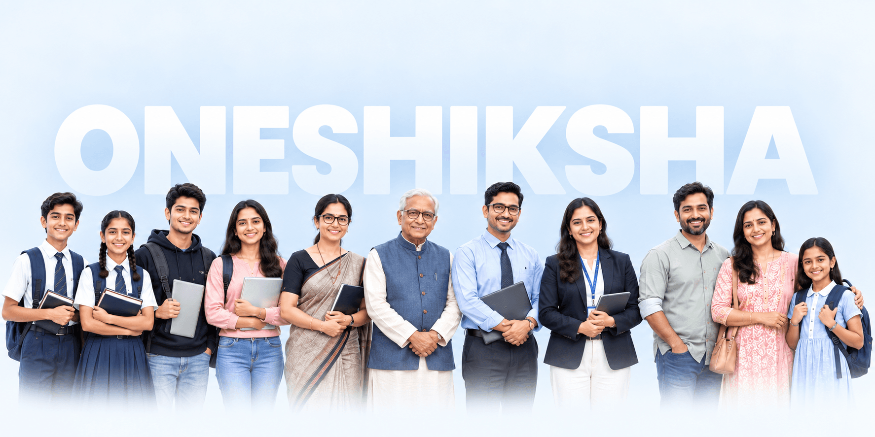 OneShiksha students, educators, leaders, and parents together